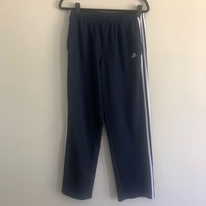 Adidas Navy Blue Mesh Y2K Track Pants